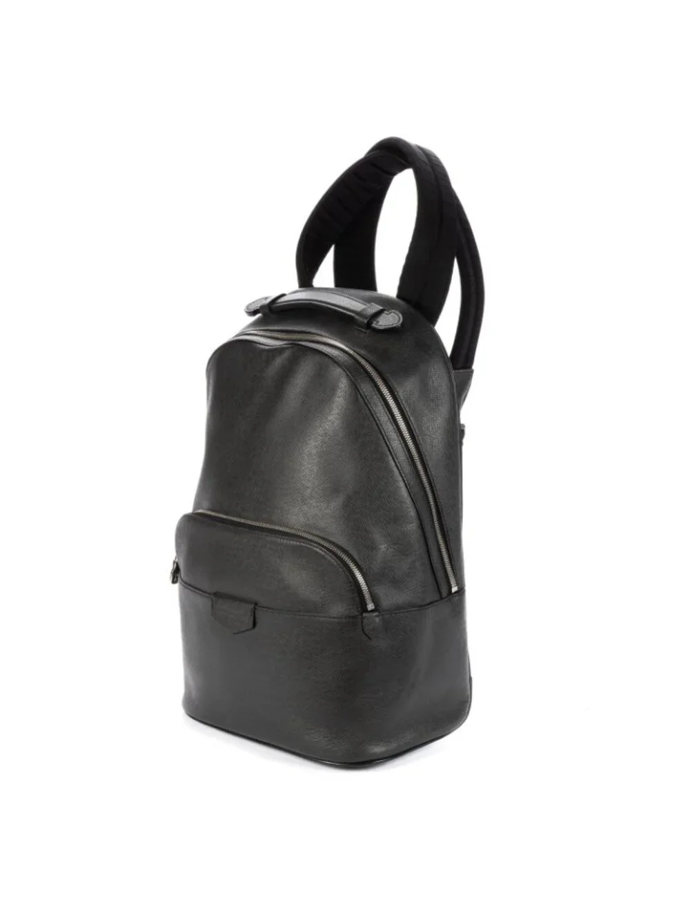 Louis Vuitton Taiga Anton Backpack Gray Leather